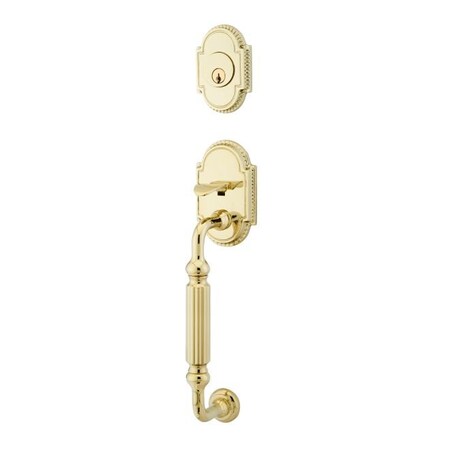 Emtek Lifetime Brass Handleset, 4310RKPVD 4310RKPVD